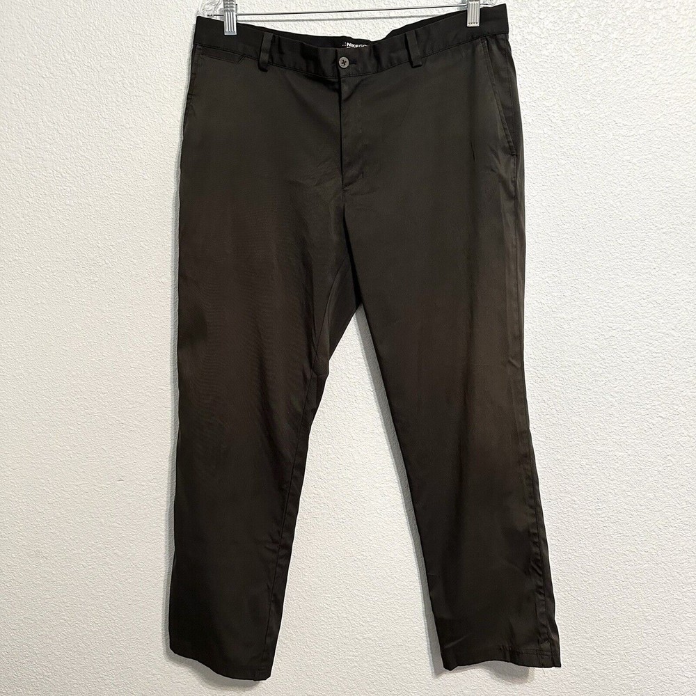 Nike Golf Pants Men’s Size 36x30 Black Straight Dri-Fit Tour Performance Stretch